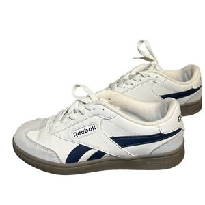 Reebok Forte Lounge Sneakers / Men's Size‎ 3 or Women's 4.5 / White Navy Grey